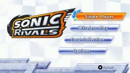 Sonic Rivals Title Screen